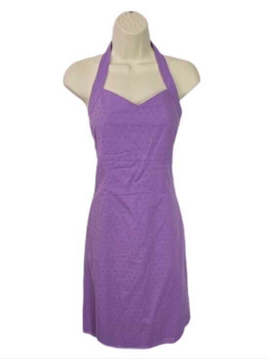 Route 66 Dresses & Skirts - Route 66 Dress Cotton Y2K Slip Dot Pin-Up Summer Fit & Flare Lavender Size 6